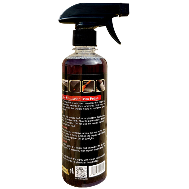 Hincco Tire & Exterior Trim Polish - 375ml - Image 2