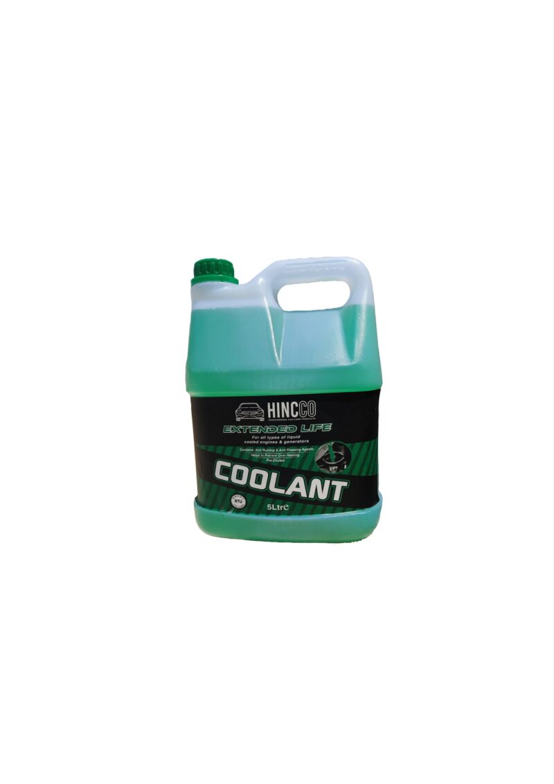 Hincco Radiator Coolant – Green - 5 Lit