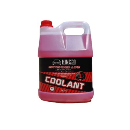 Hincco Radiator Coolant – Red - 5 Lit
